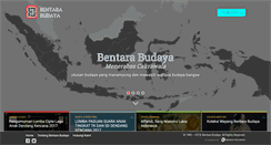Desktop Screenshot of bentarabudaya.com