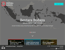 Tablet Screenshot of bentarabudaya.com